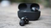 The Sony WF-1000XM5 earbuds.