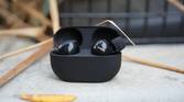 The glossy earbuds and tight case slots make the buds hard to take out