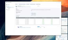 A screenshot depicting a RAID configuration in a Synology DSM 7 NAS