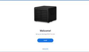 A screenshot depicting the installation process for DSM OS for a Synology DS3617xs