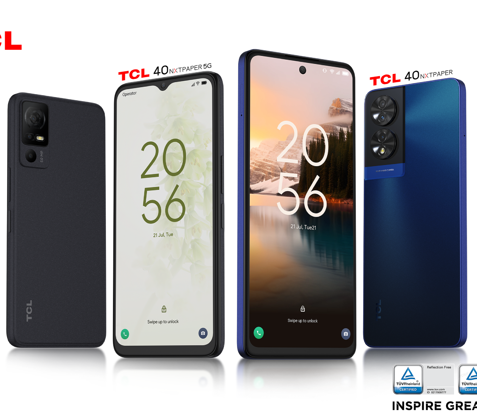 【即購入可】TCL40 NXTPAPER Celular Tcl 40 Nxtpaper 256gb Azul 16gb Ram em Promoção