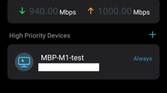 Deco app QoS settings