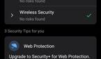 Deco app security tab