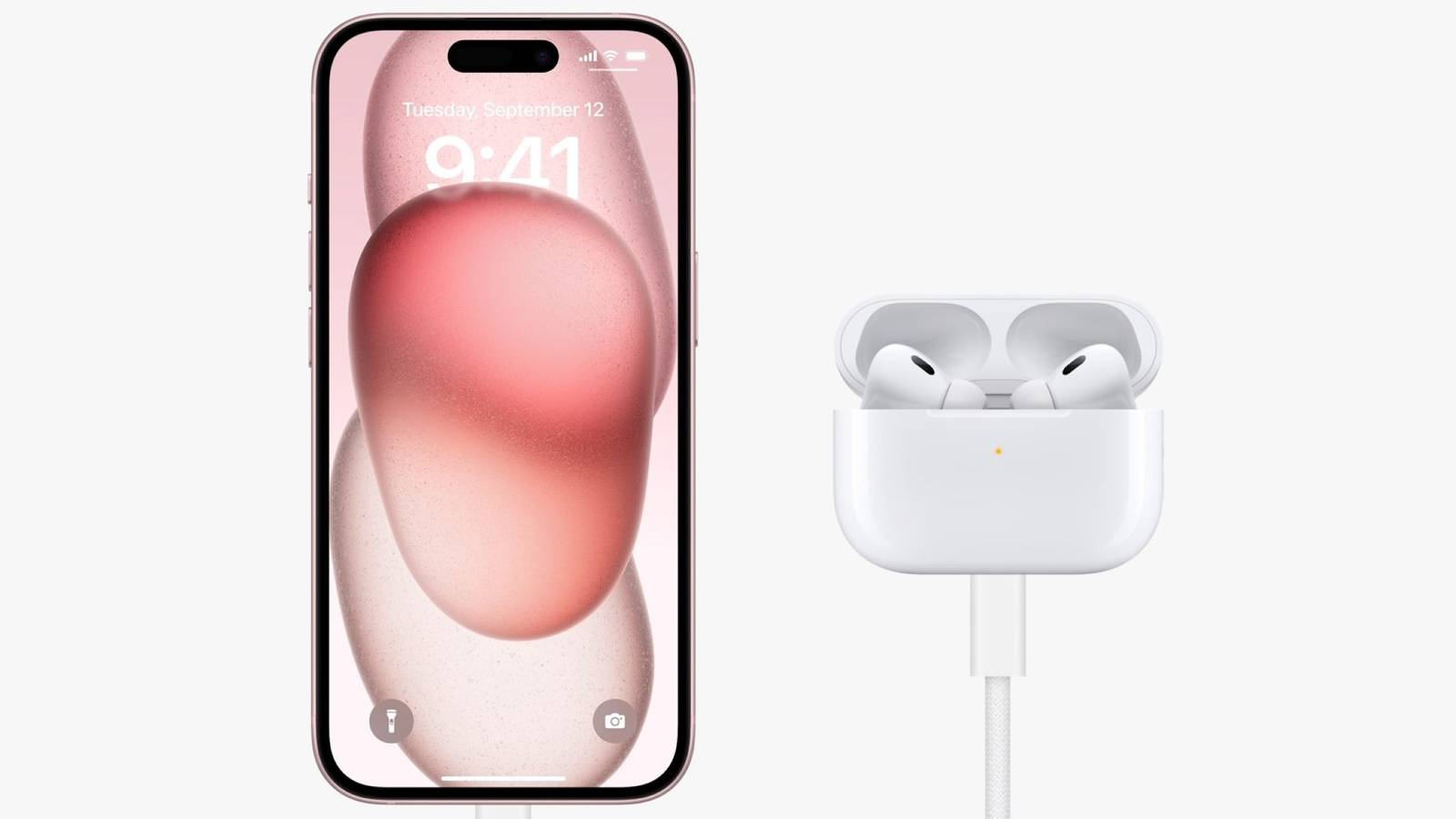 AirPods with iPhone USB-C