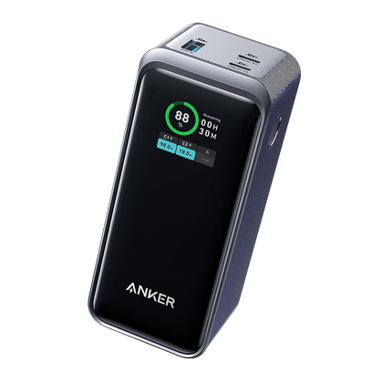 Anker Prime Power Bank, 27,650mAh 3-Port 250W Portable