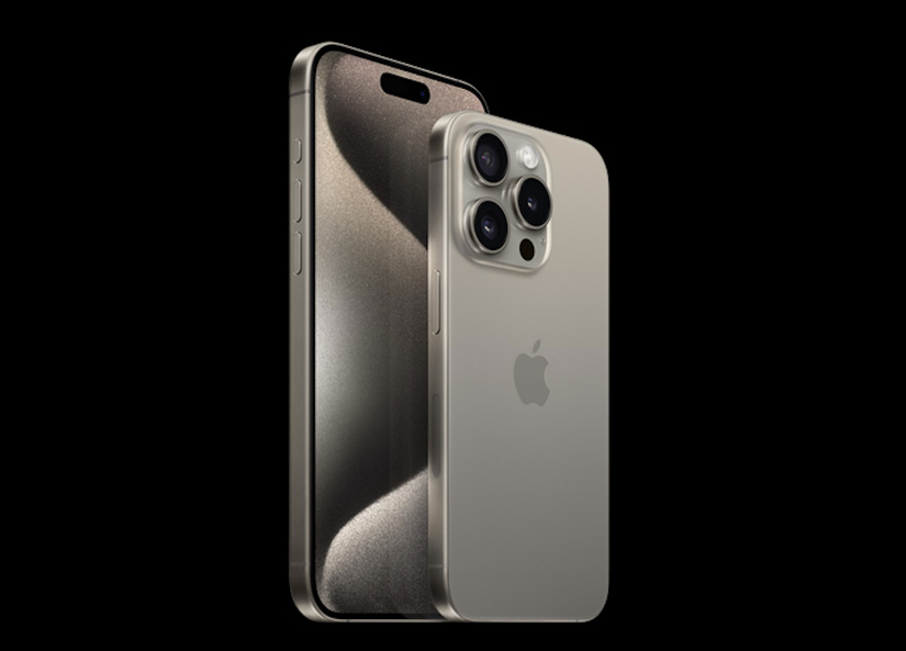 What colors does the Apple iPhone 15 Pro series come in?