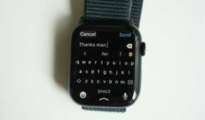 The Apple Watch keyboard