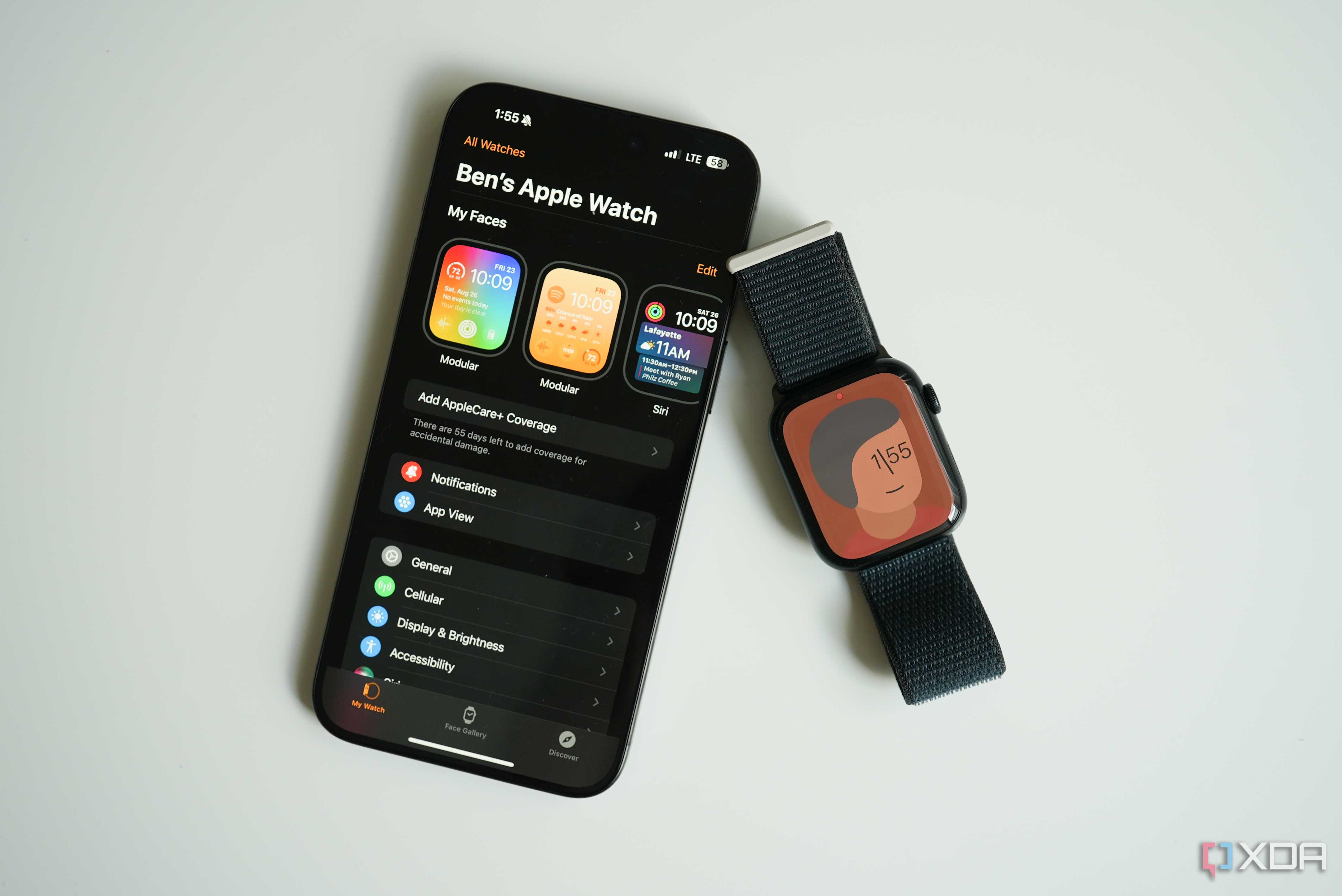 Apple Watch 9 with the iPhone 15 Pro Max.