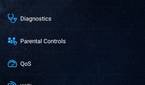 Asus Router app settings tab