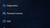 Asus Router app settings tab