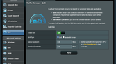 Web browser controls QoS