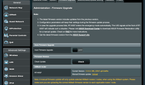 Web browser controls firmware upgrade