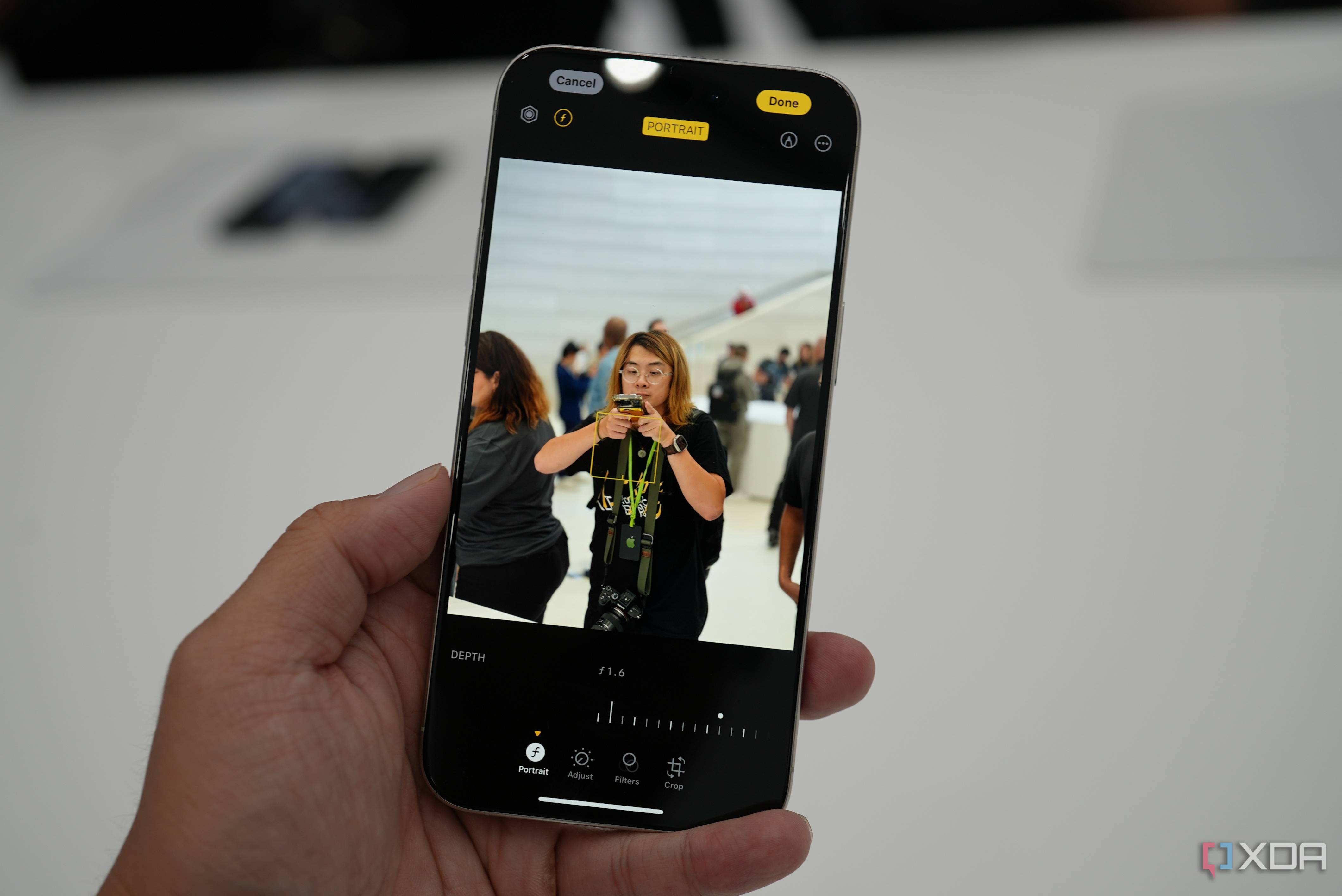 Adjusting bokeh after the fact