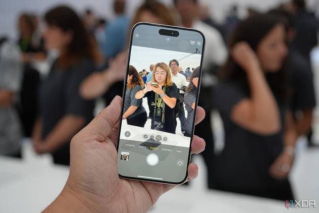 Snapping a normal photo