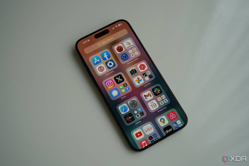 iOS 17's app library