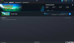 steam game download in progress