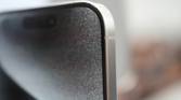 iPhone 15 Pro Max with titanium frame and edges that have been rounded