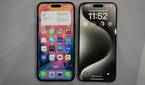 Two iPhones side by side.