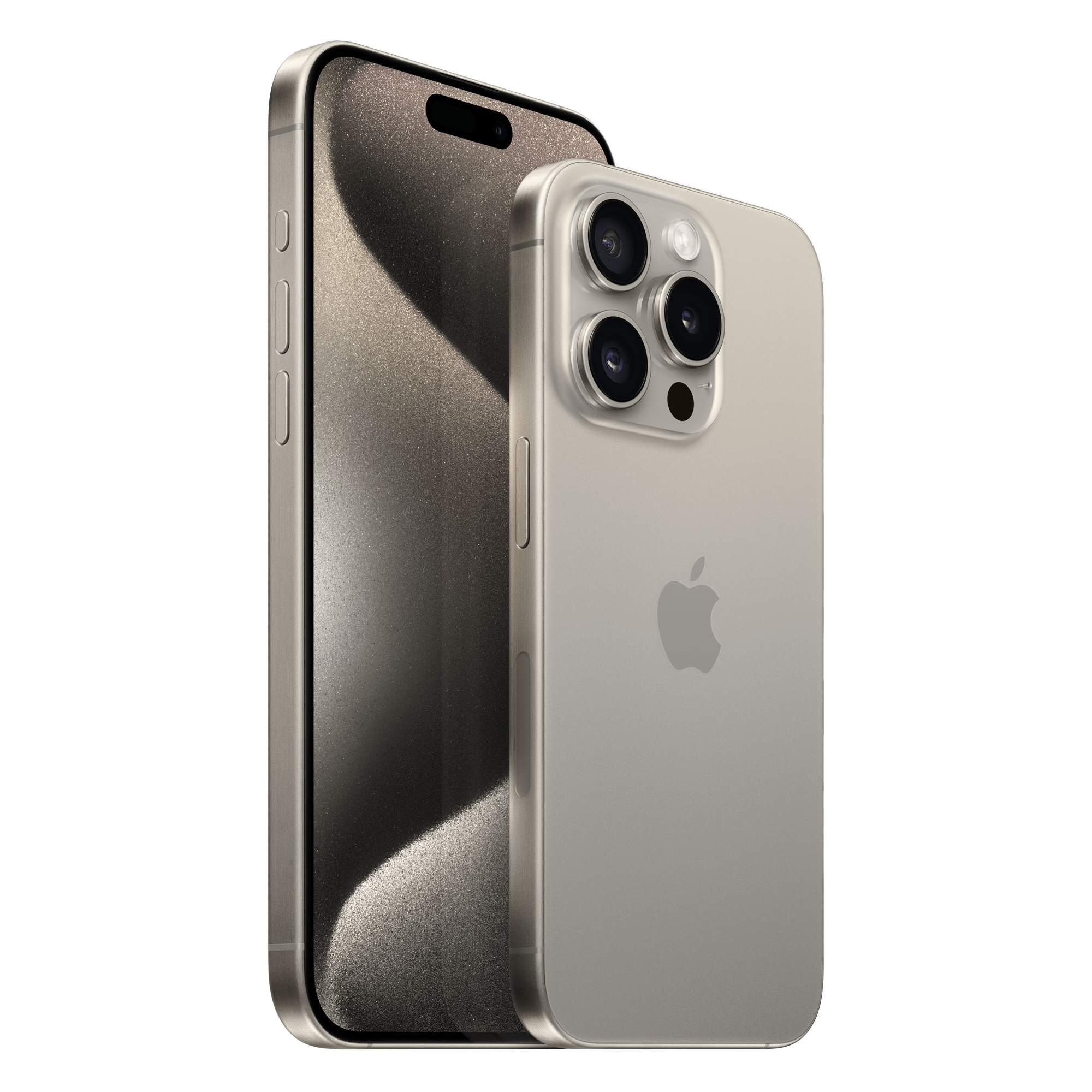 Apple iPhone 15 Pro Max, 256GB, Natural Titanium - Unlocked (Renewed)