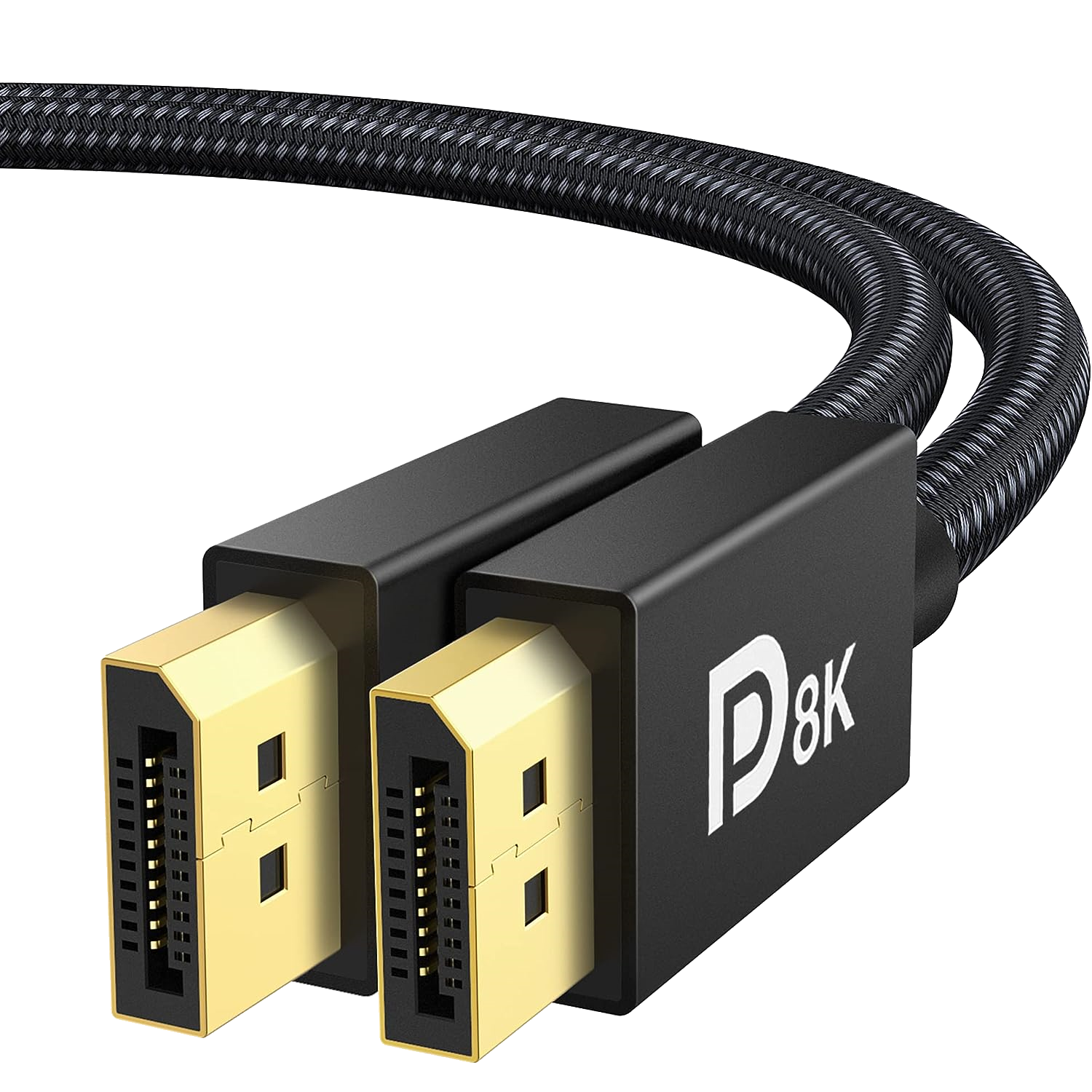 1m DisplayPort Cable Plug to Plug HD Display Port Monitor Lead Locking Gold  Plat