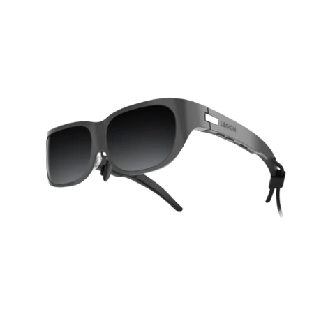 A render showing the Lenovo Legion Glasses in black color.