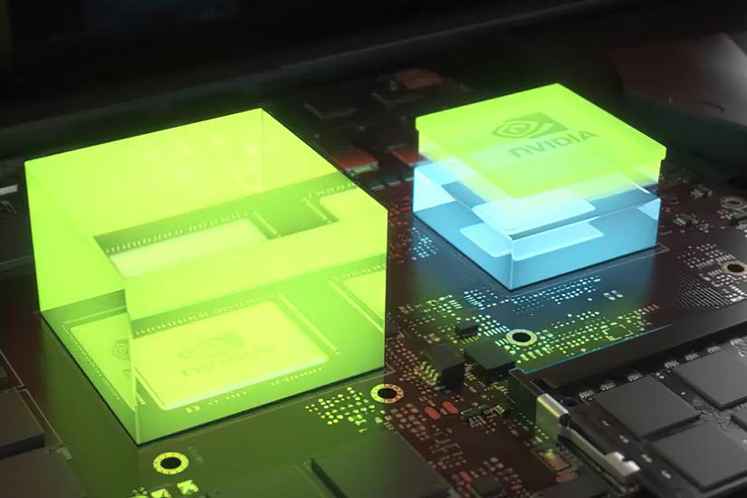 Graphical representation of Nvidia GeForce Max-Q CPU optimizer.