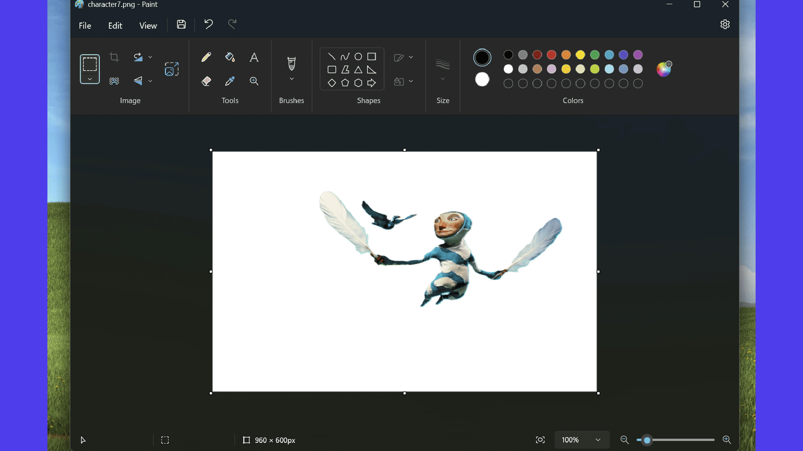 Paint Background removal WIndows 11 Paint App