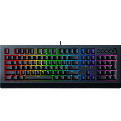 Black Razer Cyanosa V2 RGB gaming keyboard