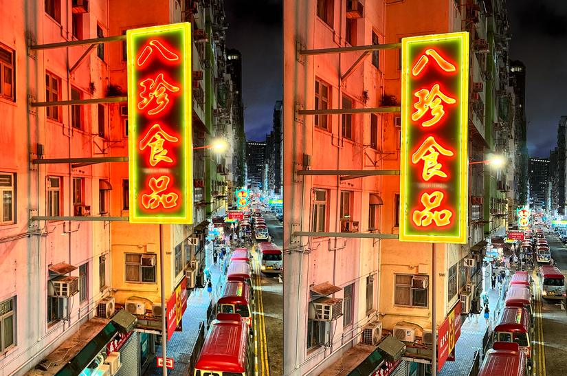 Main camera, 15 Pro Max (left), 14 Pro Max (right)