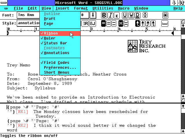 Winword Computer On this day 41 years ago, Microsoft released the first version of Word