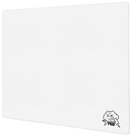 SkyPAD Glass 3.0 Gaming Mouse Pad render in white