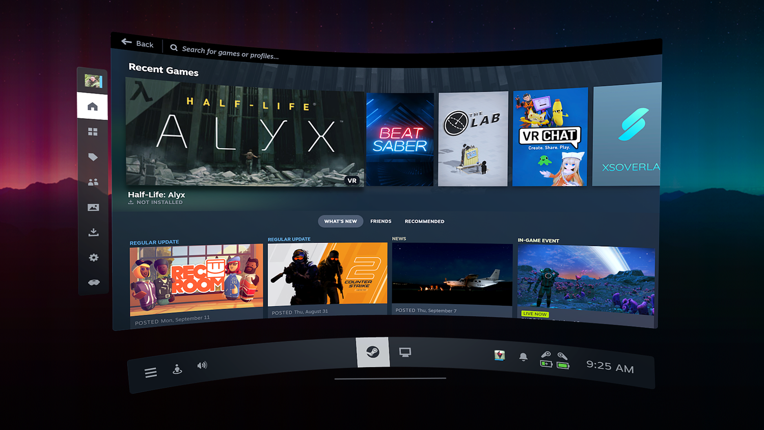 SteamVR 2.0 screenshot