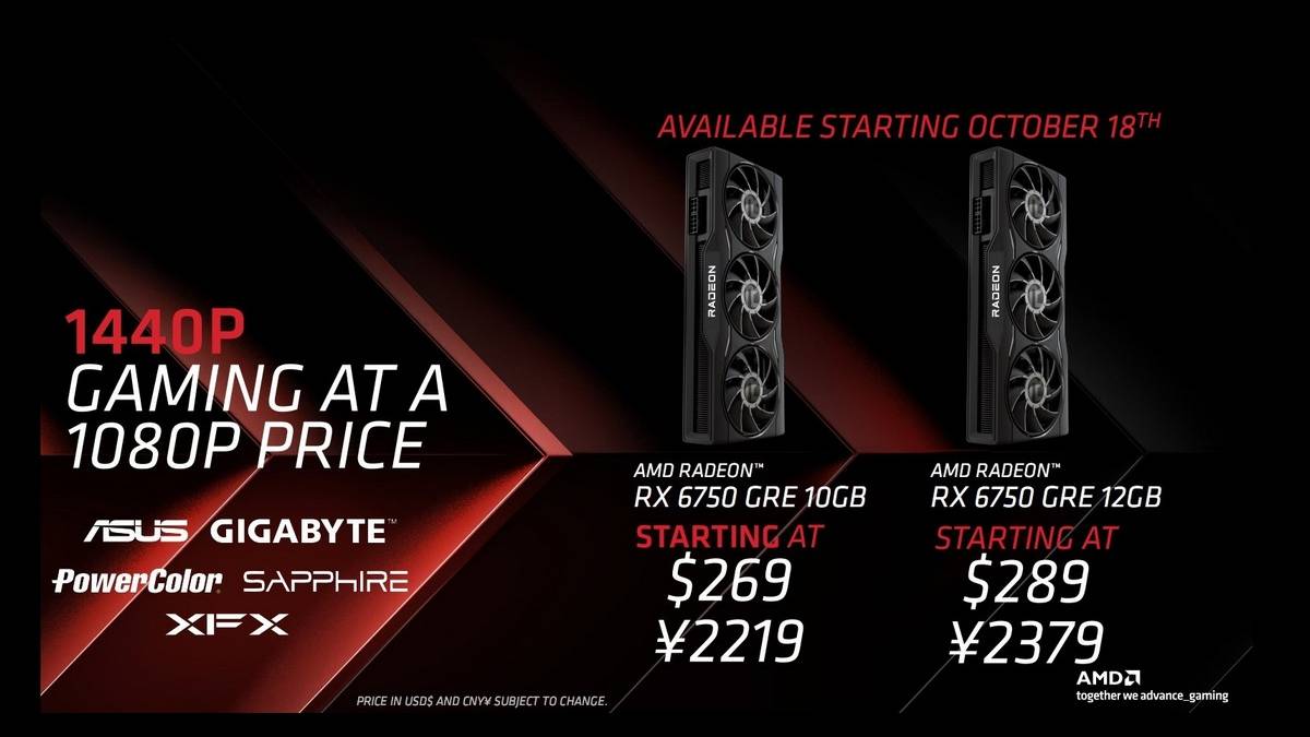 AMD's new Radeon RX 6750 GRE GPU makes 1440p gaming more affordable