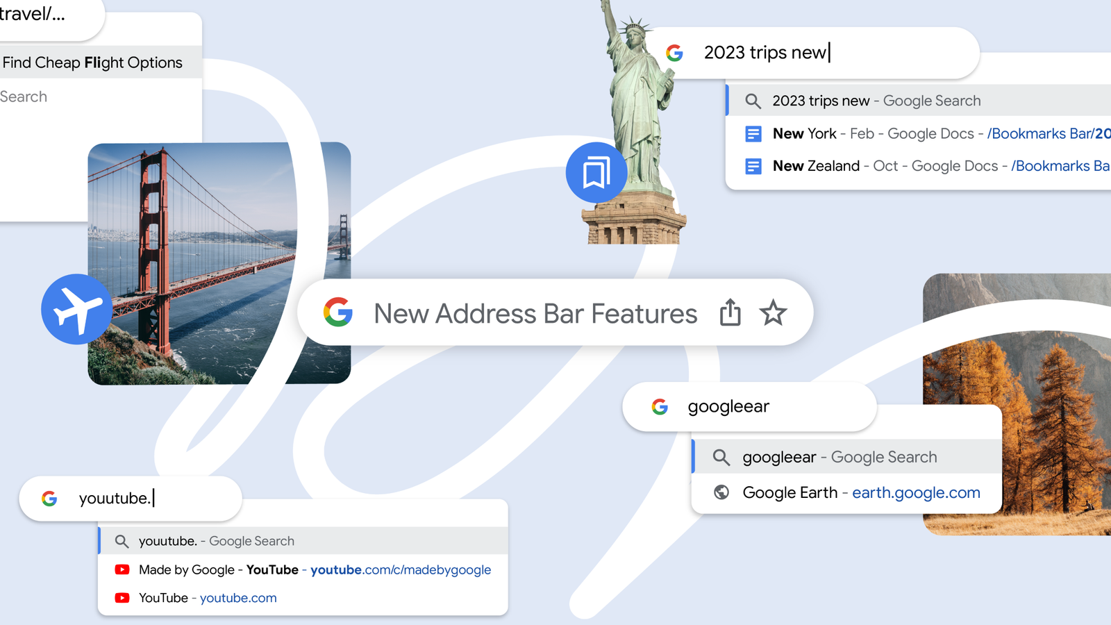 Google boosts Chrome address bar with five new features to help make ...