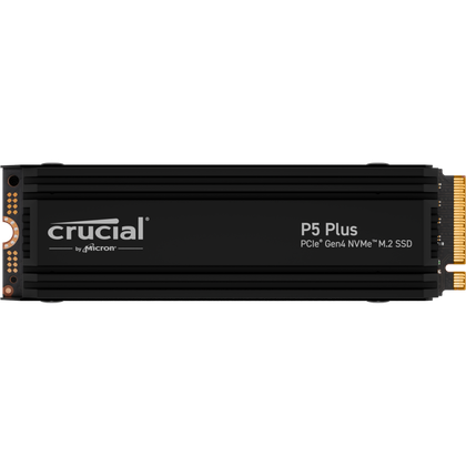 Crucial P5 Plus SSD with heatsink for PS5