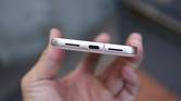 The bottom of the Pixel 8, showing off its charging port