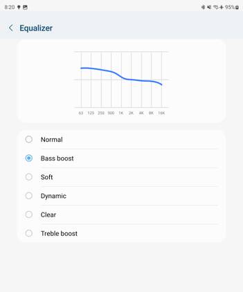 Samsung companion app for the Buds FE