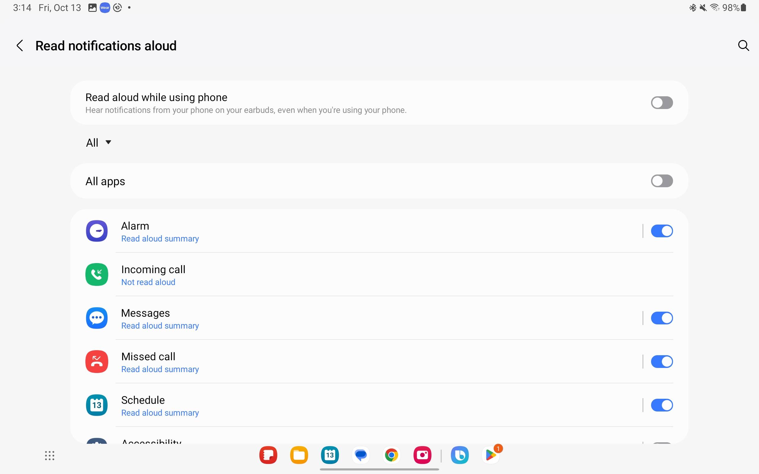 Samsung companion app for the Buds FE