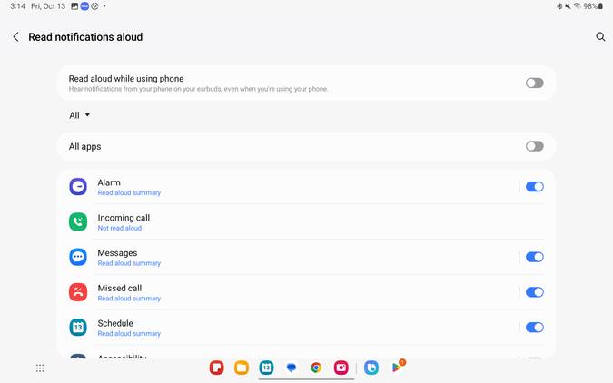 Samsung companion app for the Buds FE