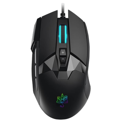 A transparent render of the Mojo Gaming Mouse