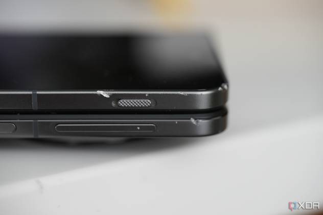 OnePlus Open side frame after drop
