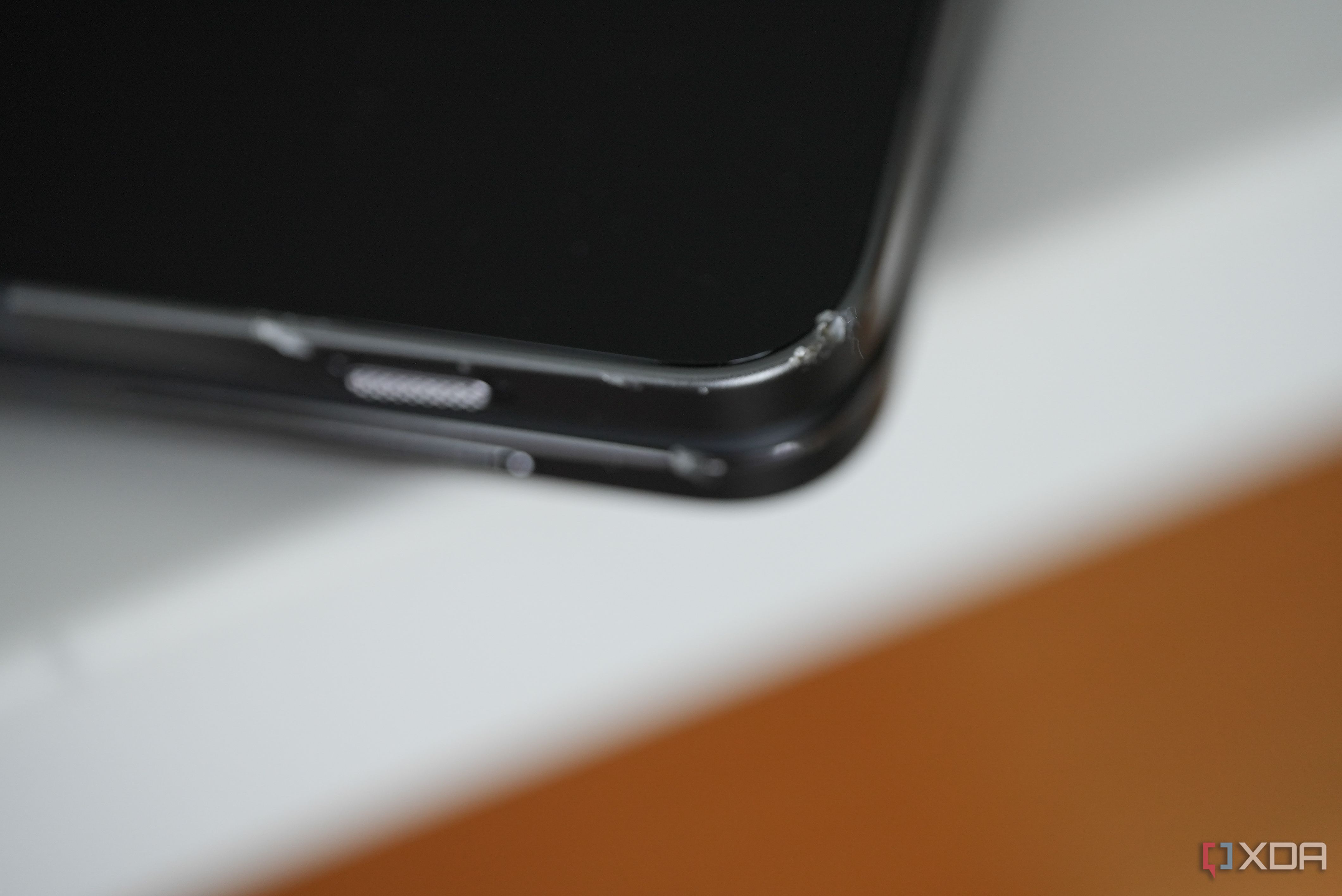OnePlus Open side frame after drop