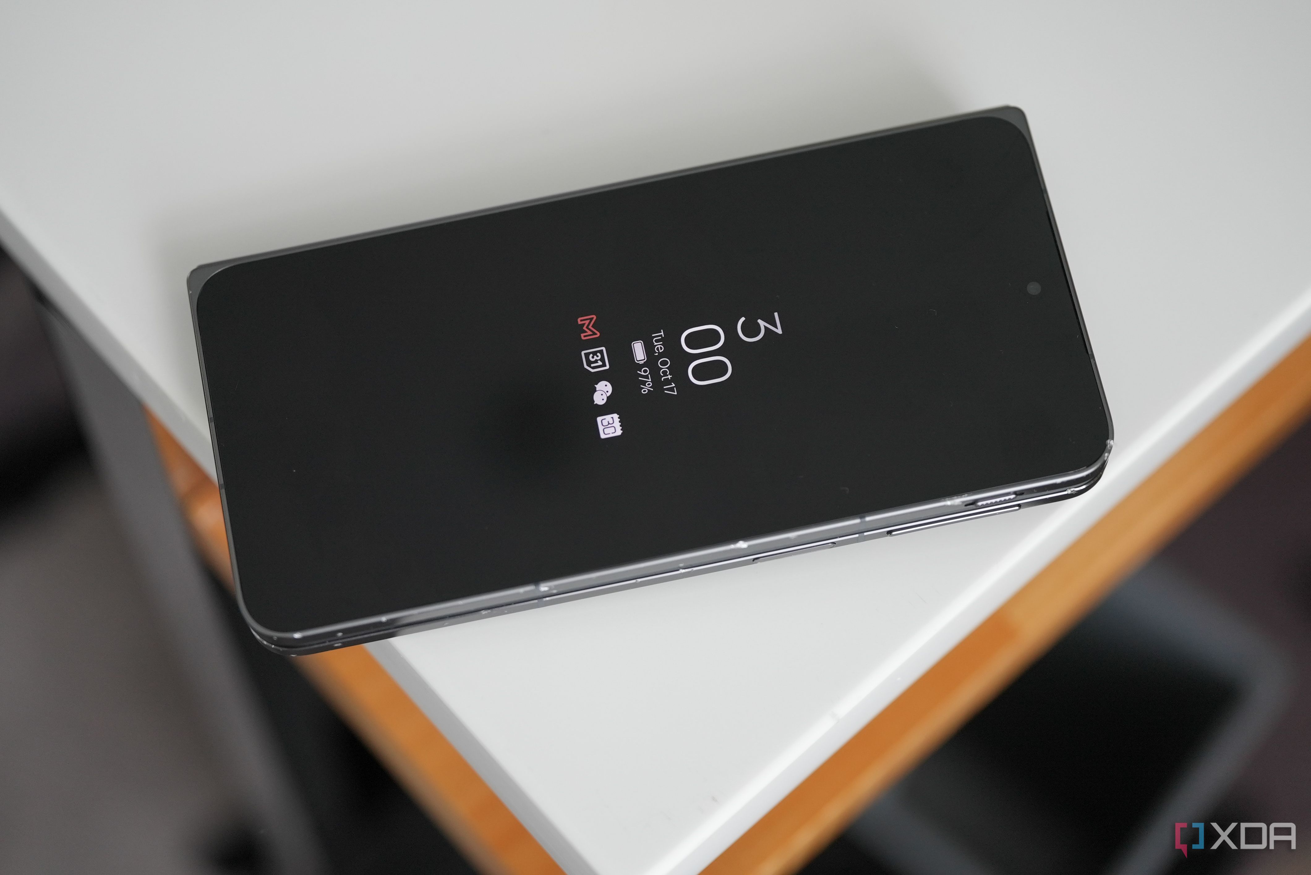 OnePlus Open side frame after drop