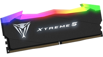 A render of the Patriot Viper Xtreme 5 DDR5 on a transparent background.