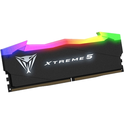 A render of the Patriot Viper Xtreme 5 DDR5 on a transparent background.