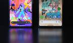 Pixel 8 Pro screen corners (left) compared to Pixel 7 Pro (right)