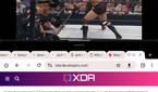 YouTube running in horizontal split-screen