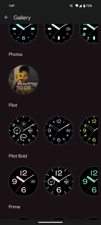 Pixel Watch 2 watch faces