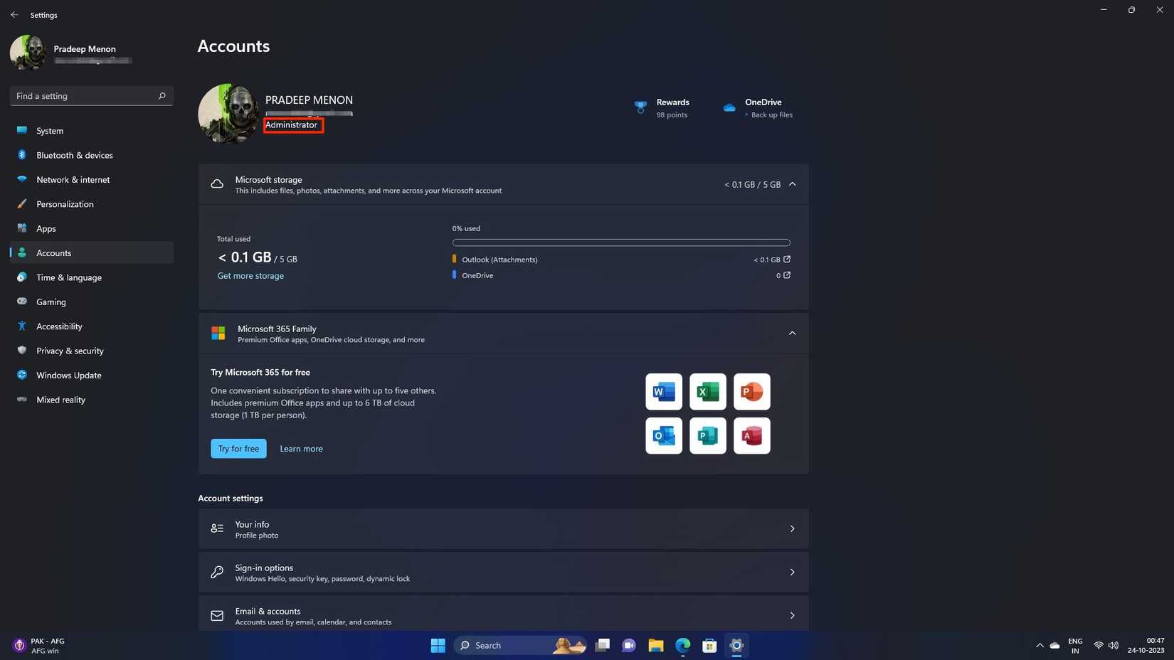 How to change your time zone in Windows 11 when you're traveling