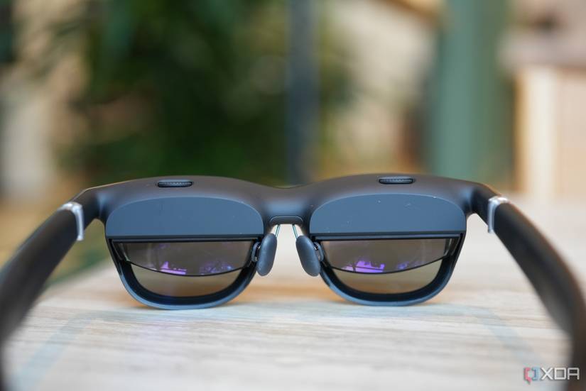 Viture One glasses from the back